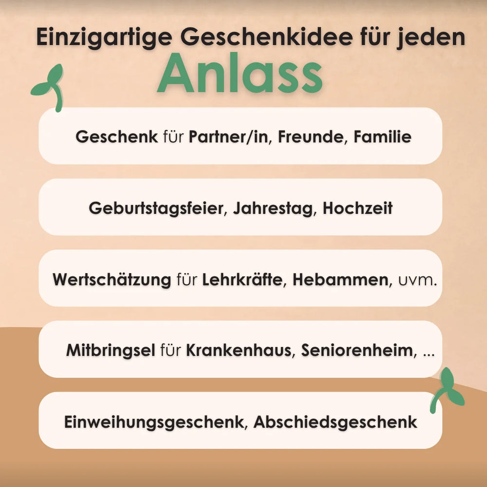 Gehäkelte Maiglöckchen im Töpfchen als besondere Geschenkidee