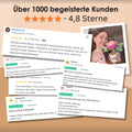 Kundenbewertungen zur gehäkelten Pfingstrose im Topf und Erfahrungen mit der langlebigen Blumendekoration
